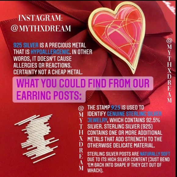 💙💕Last oneCross Chain Circle Silver Earrings - Picture 7 of 8